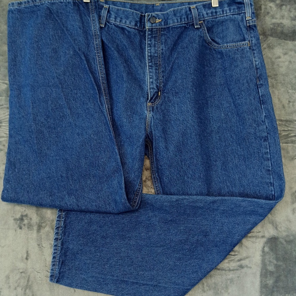 Carhartt‎ Flame Resistant Jeans Mens 42x30 Relaxed Fit FR CAT 2 NFPA 2112 Denim